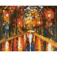 ДЪЖДОВНА ЕСЕН - Диамантен гоблен 45003