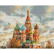Катедрала "Свети Василий Блажени" - Диамантен гоблен 45022