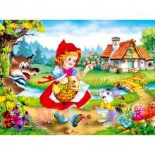 ЧЕРВЕНА ШАПЧИЦА - Диамантен гоблен 34009