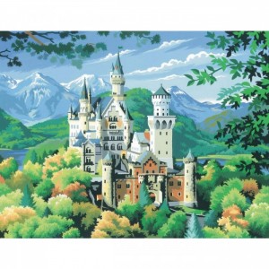 Картина по номера - Старият замък ZG 0283