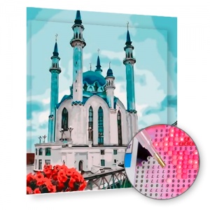 LD 1123 Красива джамия - Диамантен гоблен LD 1123 Красива джамия - Диамантен гоблен