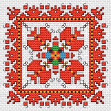 Българска шевица - Диамантен гоблен 010103