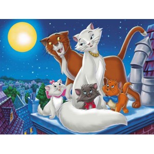 Аристокотките от Disney - Диамантен гоблен 34100 Аристокотките от Disney - Диамантен гоблен 34100