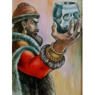 Чашата на хан Крум - Диамантен гоблен LD 304010