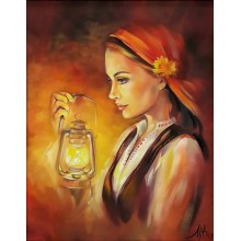 Светлинка - Диамантен гоблен LD 405064