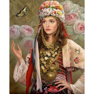 ДЕВОЙКА - Диамантен гоблен 45047  