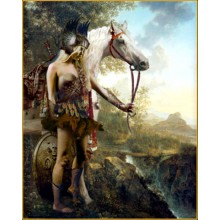 ЖЕНА-ВОЙНИК - диамантен гоблен 45216 РАЗМЕР 40-50 ЖЕНА-ВОЙНИК - диамантен гоблен 45216 РАЗМЕР 40-50