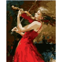 Цигуларка - Картина по номера ZG 491 