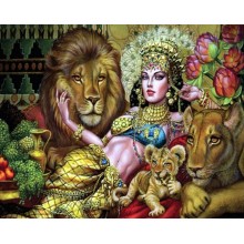 ЦАРИЦА САВСКА - Диамантен гоблен LD 45211 ЦАРИЦА САВСКА - Диамантен гоблен LD 45211