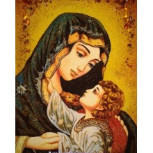 ДЕВА МАРИЯ С МЛАДЕНЕЦ - Диамантен гоблен 45151 ДЕВА МАРИЯ С МЛАДЕНЕЦ - Диамантен гоблен 45151