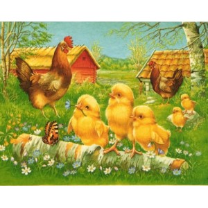 МАЛКИ ПИЛЕНЦА - Диамантен гоблен  GI 45215