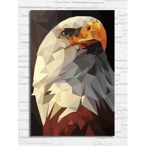 Орел - Картина по номера ZG 10548 Орел - Картина по номера ZG 10548