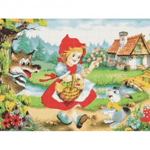 Гоблен за шиене - Червена шапчица GA 0072