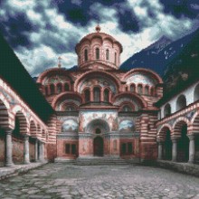 Гоблен за шиене - Рилски манастир GP 0034