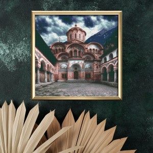 Гоблен за шиене - Рилски манастир GP 0034