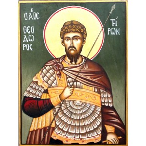 Св. Теодор - Диамантен гоблен IK 304507