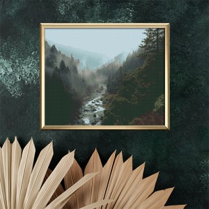 Гоблен за шиене - Планинска рекичка GA 0157
