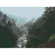 Гоблен за шиене - Планинска рекичка GA 0157