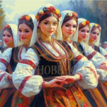 Картина по номера -Празник ZP 5104