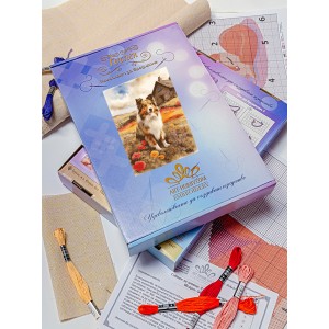 Гоблен за шиене - Куче в планина GA 3537