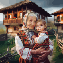 Любимо внуче  - Диамантен гоблен LD 404102