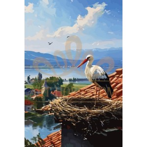 Гоблен за шиене - Пролетен пейзаж GB 3761