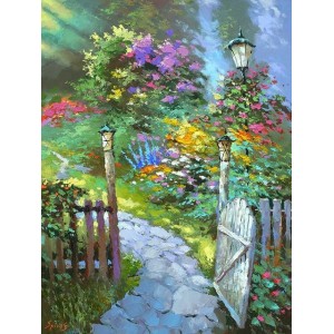 Гоблен за шиене - Лятна градина GA 3959