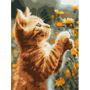 GI 324102 Нежно котенце - Диамантен гоблен GI 324102 Нежно котенце - Диамантен гоблен