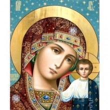 Гоблен за шиене - Дева Мария с младенец GA 4257