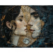 Гоблен за шиене - Ин и Ян GA 4446