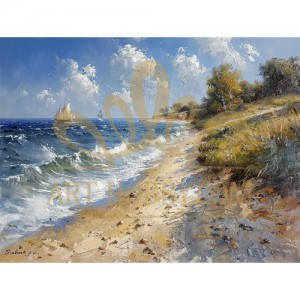 Гоблен за шиене - Морски бряг GA 4528