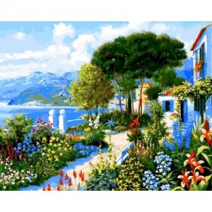 Гоблен за шиене - Морско село GA 4579