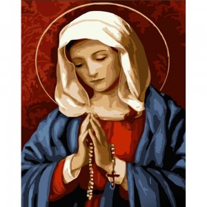Дева Мария - Картина по номера ZG 11661