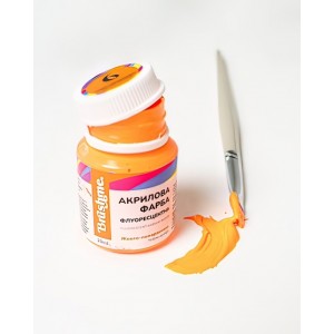 Акрилна боя  FLUORESCENT 20 ml Жълт-оранж FAP06
