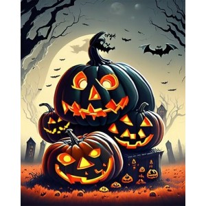 Картина по номера - Хелоуин ZE 3995