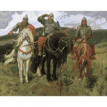 Богатирци - Виктор Васнецов - Диамантен гоблен LD 405144 Богатирци - Виктор Васнецов - Диамантен гоблен LD 405144