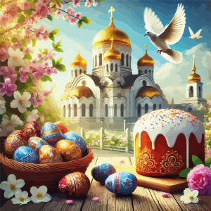 Великденска колекция – диамантени гоблени RZ 404015