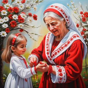 Баба Марта - Диамантен гоблен LD 404174