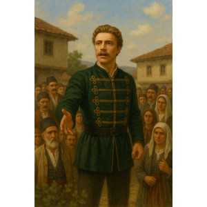 Васил Левски - Диамантен гоблен LD 405169