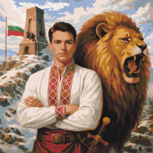 Рисуване по номера - Моятя България ZP 1431