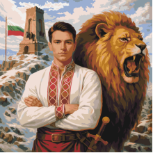 Моятя България - Диамантен гоблен LD 404182