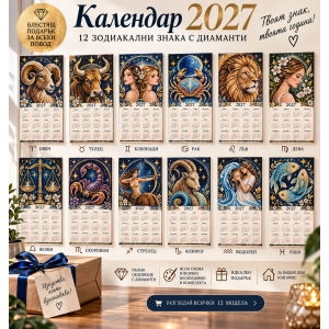 Рак– Диамантен календар 2027 със зодиакален знак