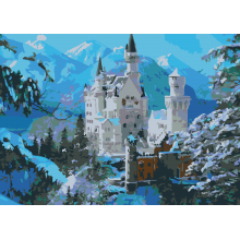 Рисуване по номера - СНЕЖЕН ЗАМЪК ZG 5312