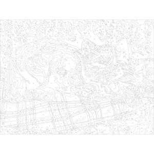 Рисуване по номера - Спящи приятели ZE 5784