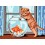 Котка и рибка ZE 5049 Котка и рибка ZE 5049