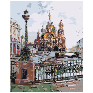 Картина по номера - Москва Z 030