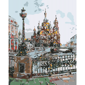 Картина по номера - Москва Z 030