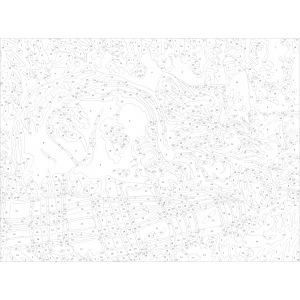 Картина по номера - Куче и котка ZE 3033 