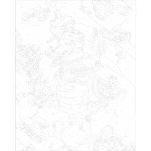 Картина по номера - Розово настроение ZG 0479