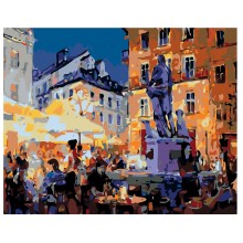 Картина по номера -  Вечер ZG 0052
